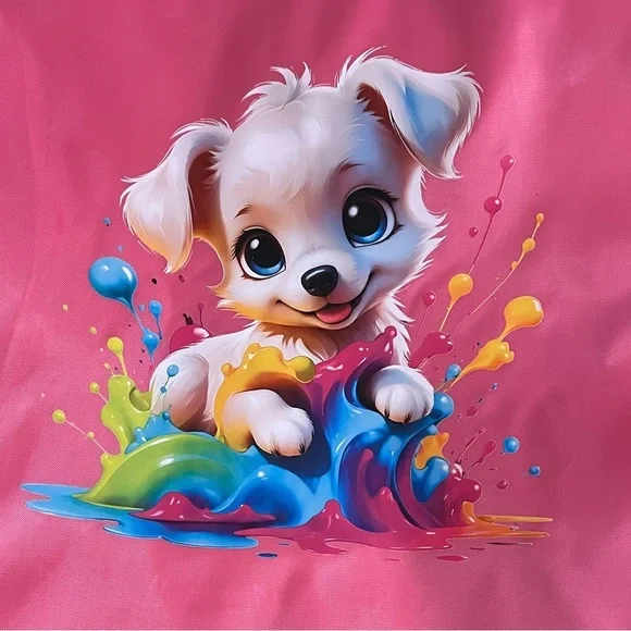 Hand pressed Drawstring Backpack, BN - Picture 2 of 2